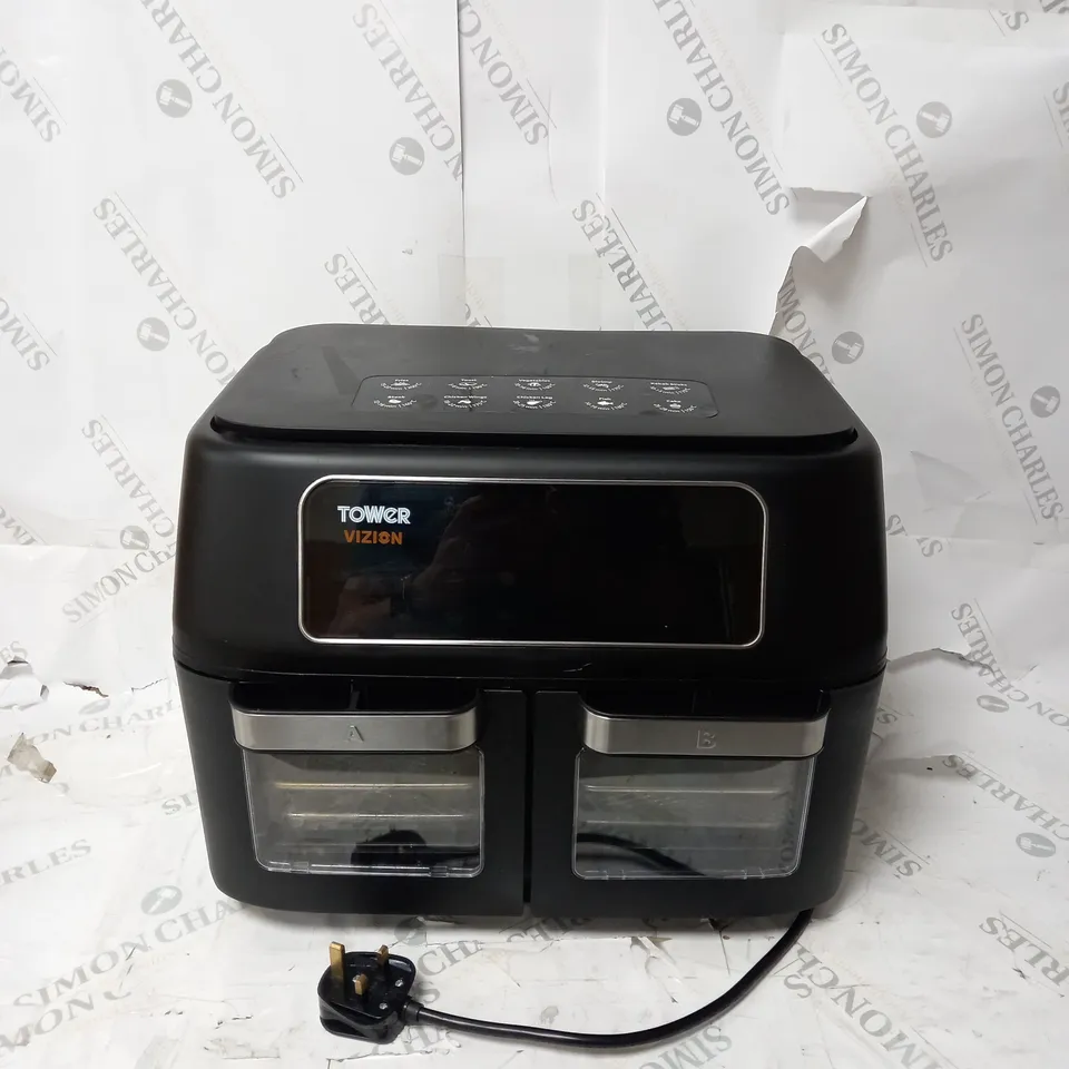 BOXED TOWER VORTX VIZION EXPRESS DUAL 11L AIR FRYER
