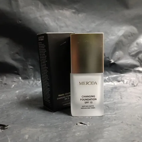 MERODA TRAVEL COLLECTION CHANGING FOUNDATION SPF 15