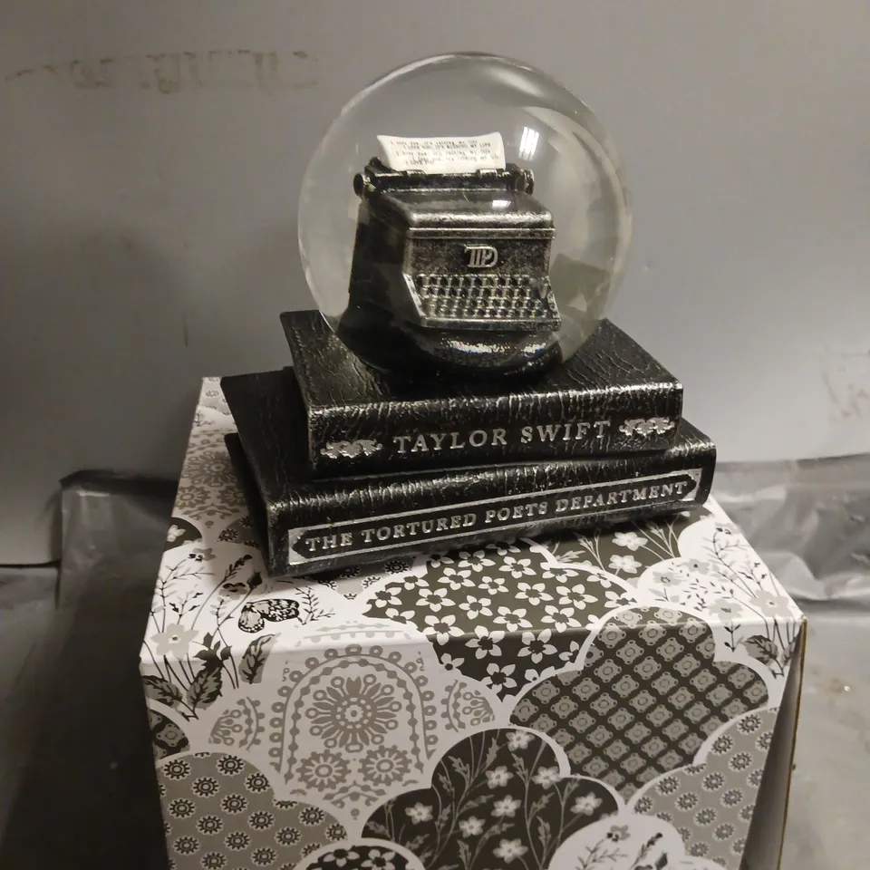 BOXED TAYLOR SWIFT THE TORTURED POETS DEPARTMENT SNOW GLOBE