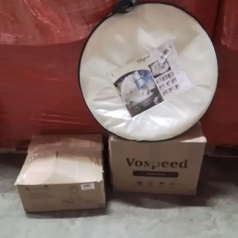 PALLET OF ASSORTED HOUSEHOLD GOODS AND PRODUCTS TO INCLUDE;STAND MIXER,SLOW JUICER,MOSQUITO NET