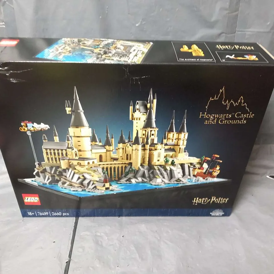 BOXED LEGO HARRY POTTER HOGWARTS CASTLE AND GROUNDS 76419