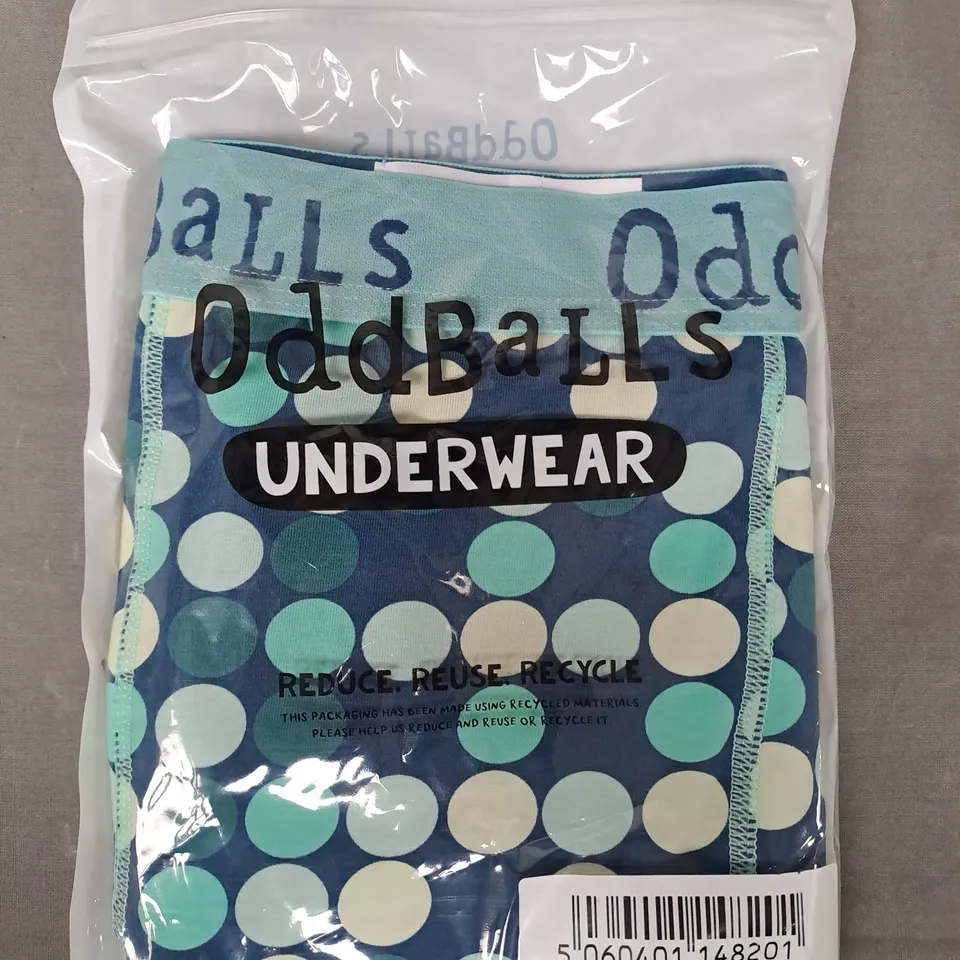 ODD BALLS MINTY BALLS BOXER SHORTS SIZE XL