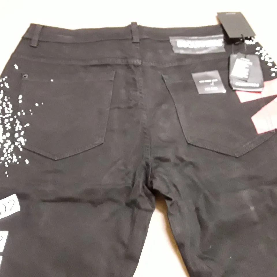 DSQUARED2 NEW RIDER JEANS IN BLACK - 36