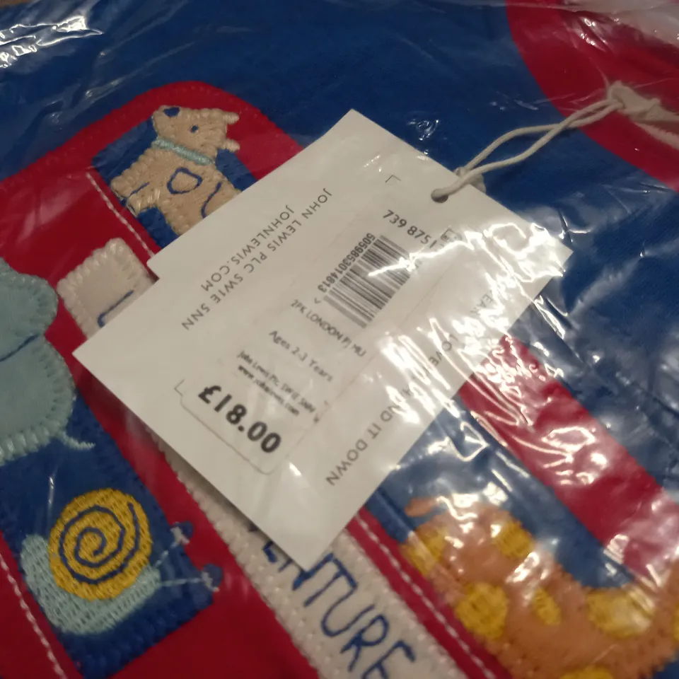 JOHN LEWIS 2-PACK LONDON PJ SET - AGE 2-3 YEARS