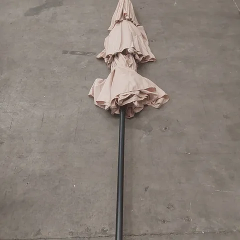 LEIGH 3M MARKET PARASOL FABRIC COLOUR:BEIGE