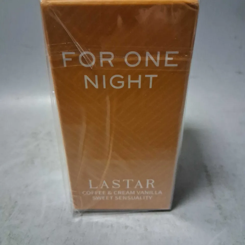 BOXED FOR ONE NIGHT LASTAR COFFEE AND CREAM VANILLA SWEET SENSUALITY 55ML