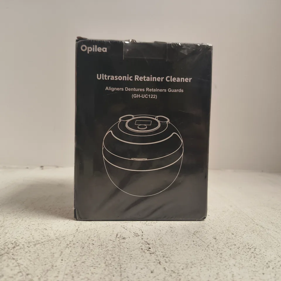 OPILEA ULTRASONIC RETAINER CLEANER – ALIGNERS, DENTURES & RETAINERS (GH-UC122)