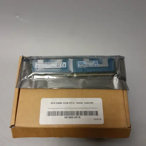 BOXED SPS DIM 32GB PC3L 10600L 1GX4 IPL