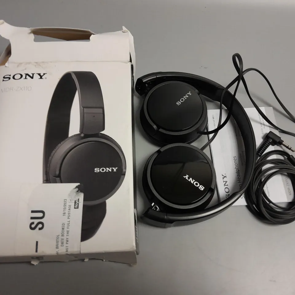 SONY MDR -ZX110 WIRED HEADPHONES