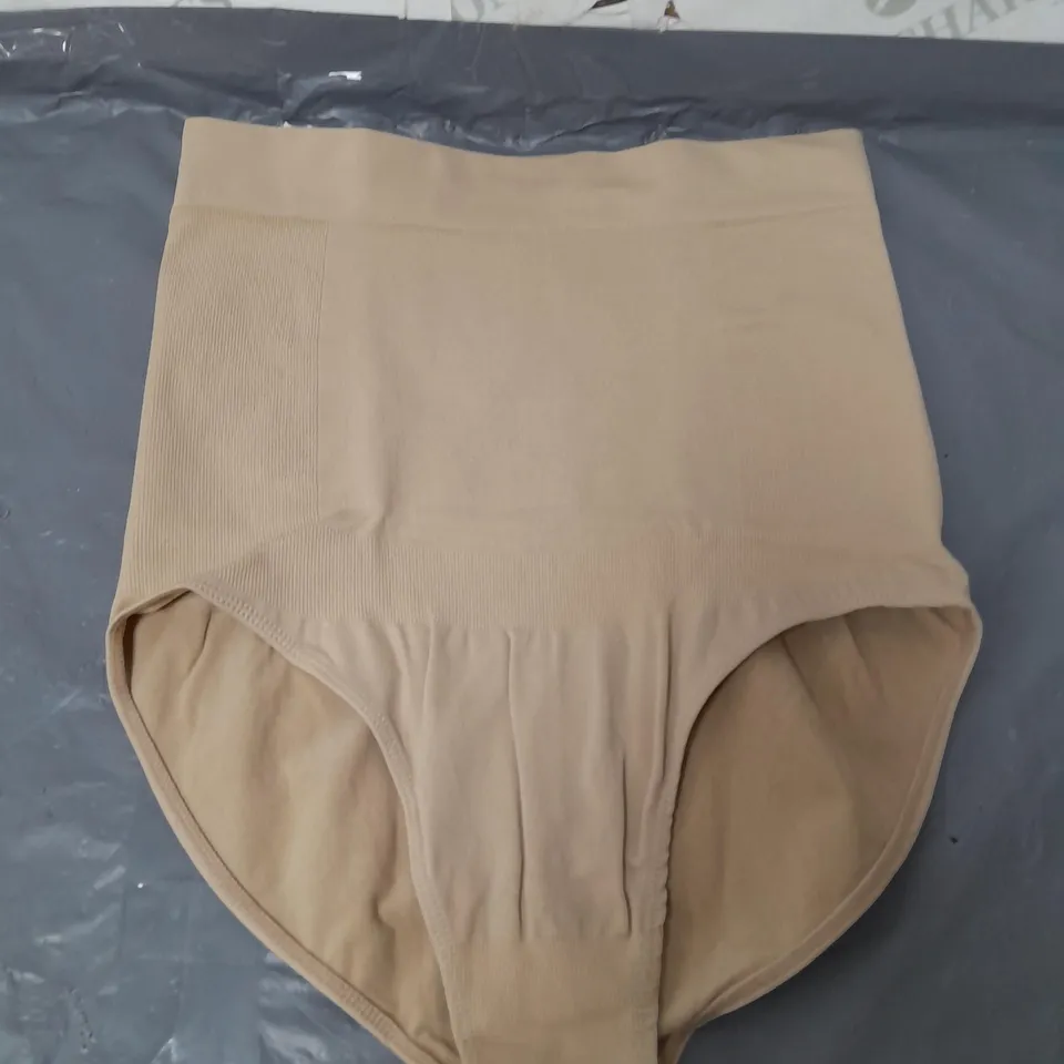 CONTURVE LADIES HIGH WAISTED SHAPER PANTY BEIGE SIZE XXXL