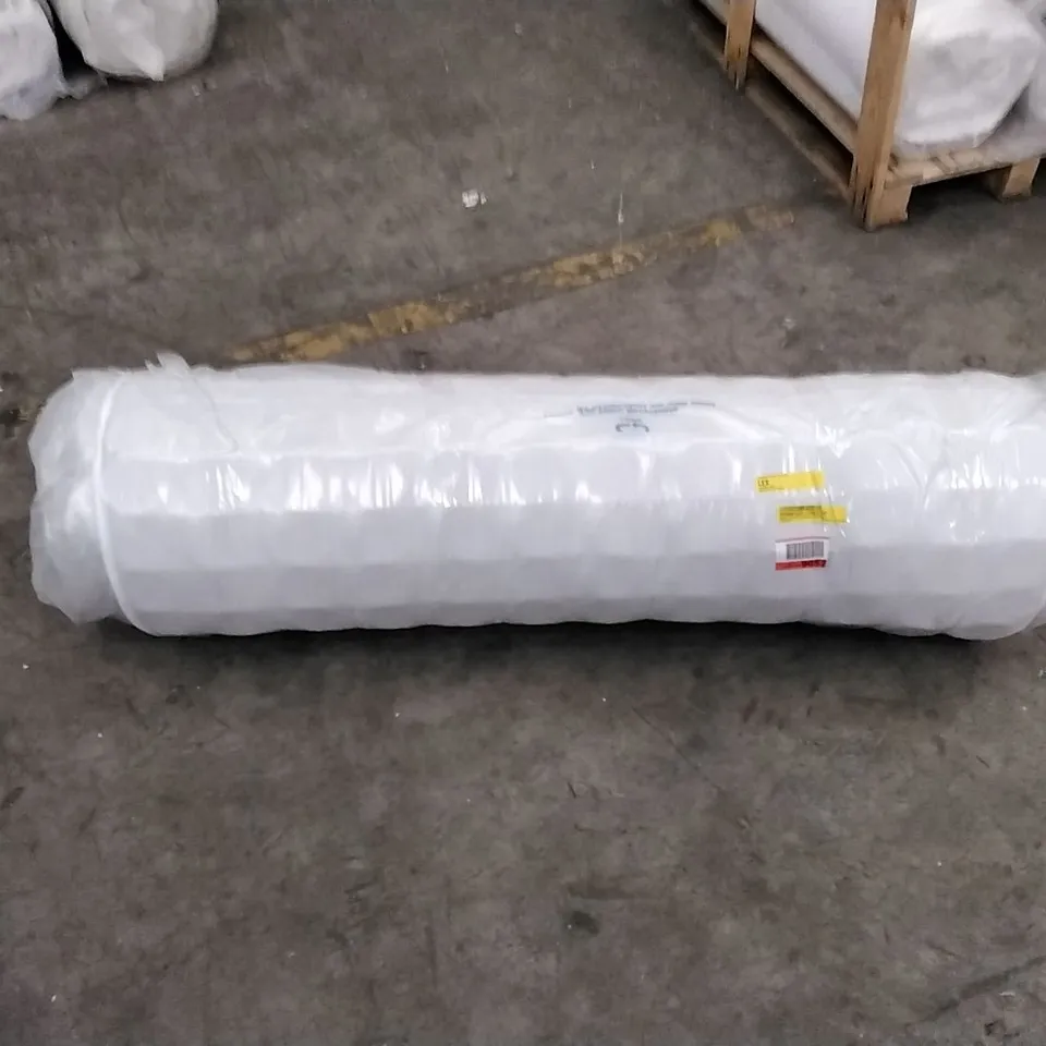 QUALITY BAGGED AND ROLLED SERENITY COMFORT COIL SPRING AND MEMORY FOAM HYBRID 135CM DOUBLE MATTRESS 