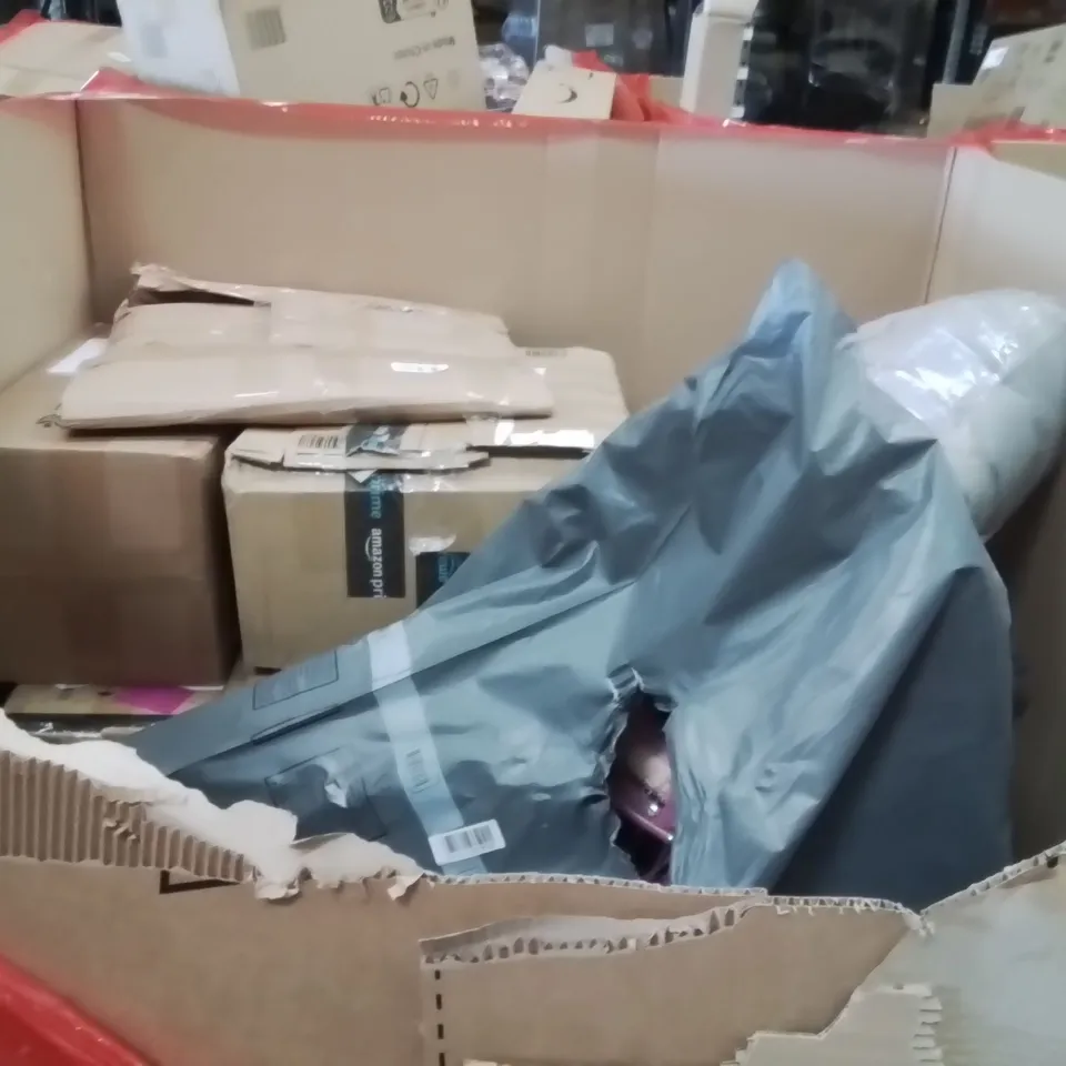 PALLET OF ASSORTED HOUSEHOLD GOODS AND PRODUCTS TO INCLUDE;AIR COOLER,KEYBOARD,HIKING STICKS