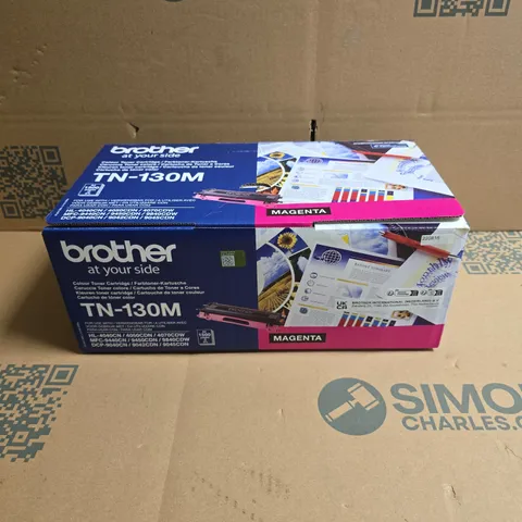 4 X BOXED BROTHER TN-130M COLOUR TONER CARTRIDGES 