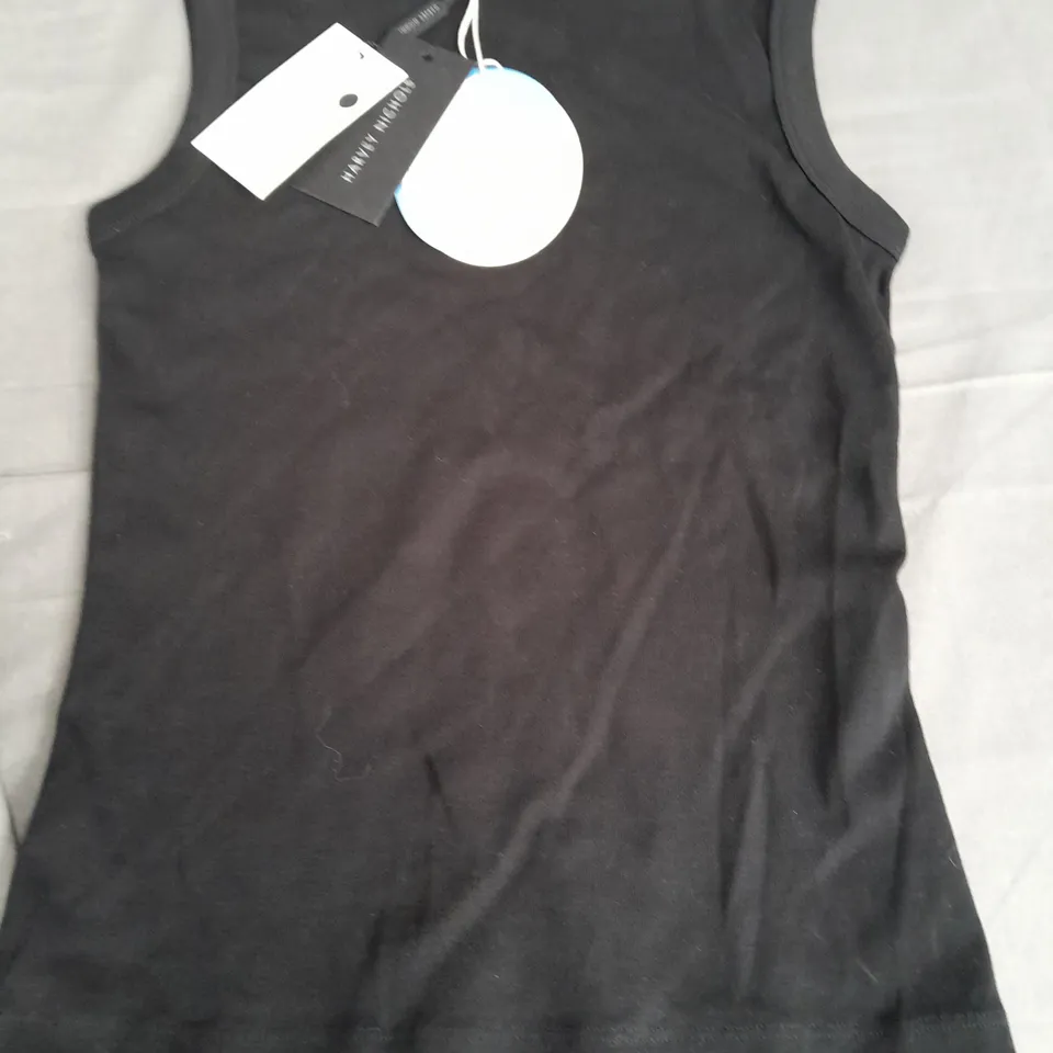 FLORE FLORE ESME TANK IN BLACK - SMALL