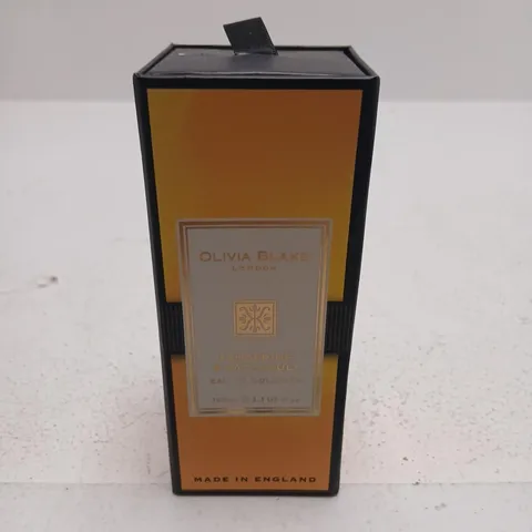 BOXED OLIVIA BLAKE LONDON TANGERINE AND PATCHOULI EAU DE COLOGNE 100ML