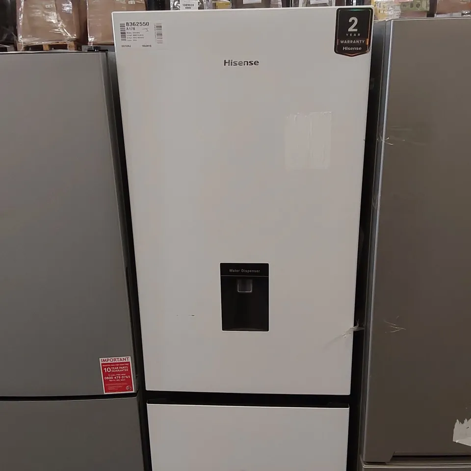 HISENSE RB327N4WW1 FRIDGE FREEZER 55CM FROST FREE  - UNPROCESSED RAW RETURN
