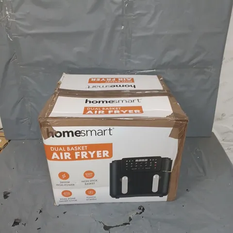 BOXED HOMESMART DUAL BASKET AIR FRYER