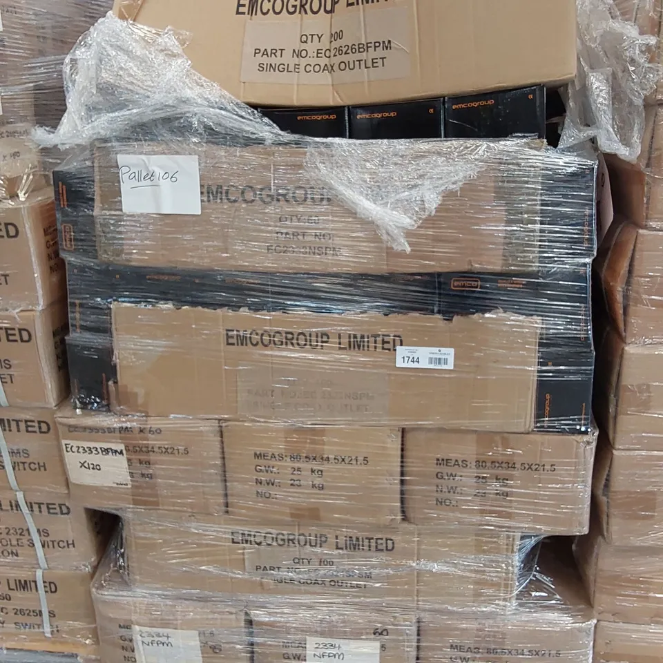 PALLET OF APPROXIMATELY  ASSORTED ELECTRICAL ITEMS/COMPONENTS