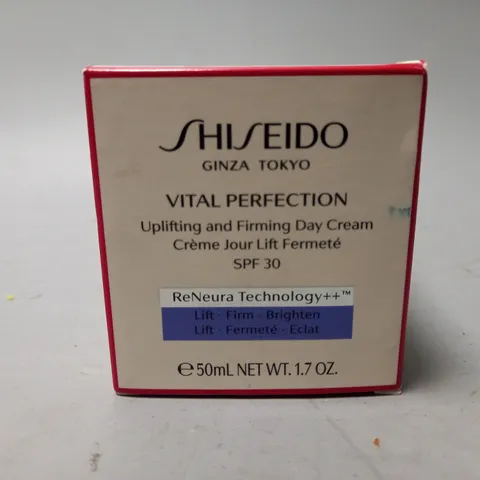 SHISEIDO VITAL PERFECTION UPLIFTING AND FIRMING DAY CREAM SPF30 50ML