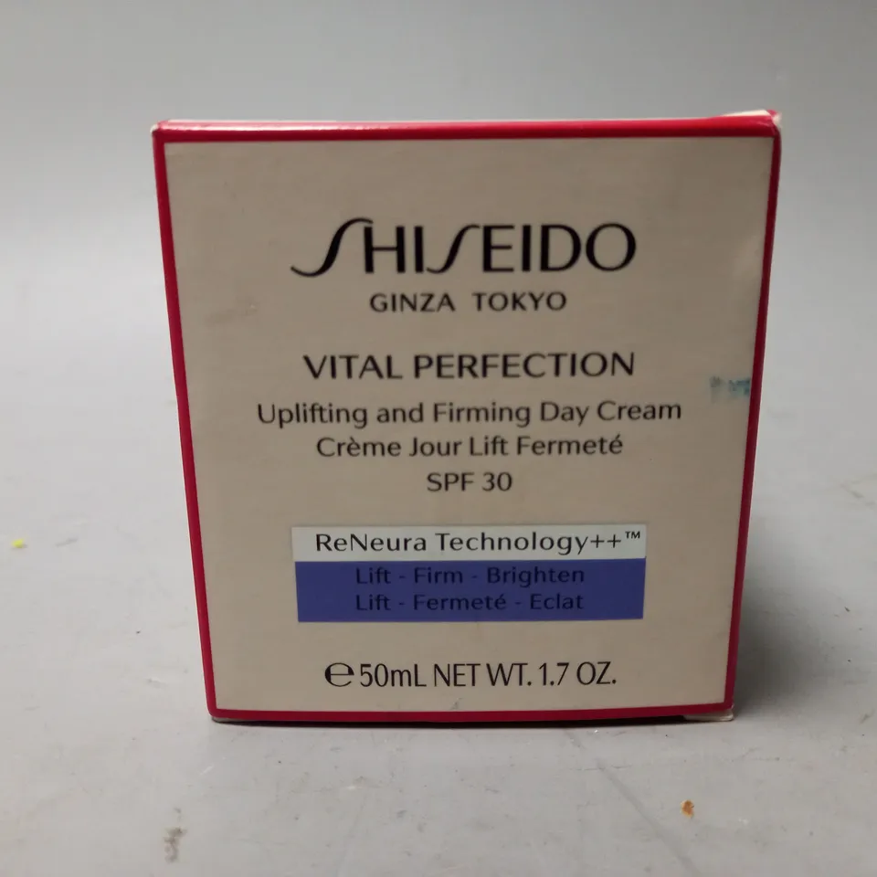 SHISEIDO VITAL PERFECTION UPLIFTING AND FIRMING DAY CREAM SPF30 50ML