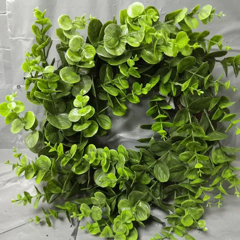 BOXED 50CM EUCALYPTUS WREATH 