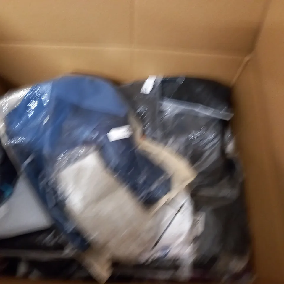 LARGE QUANTITY OF ASSORTED BAGGED CLOTHING ITEMS