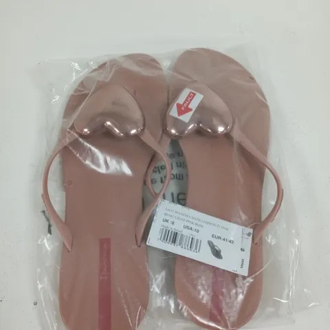 IPANEMA ROSE PINK SANDALS – UK 8