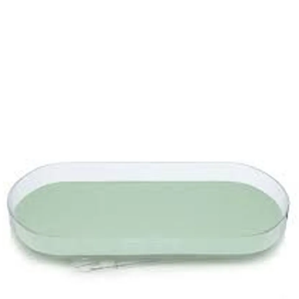 COOK'S ESSENTIALS RECTANGULAR SMART SPIN TURNTABLE - GREEN