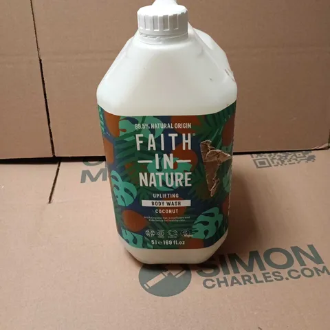 FAITH IN NATURE BODY WASH COCONUT 5L