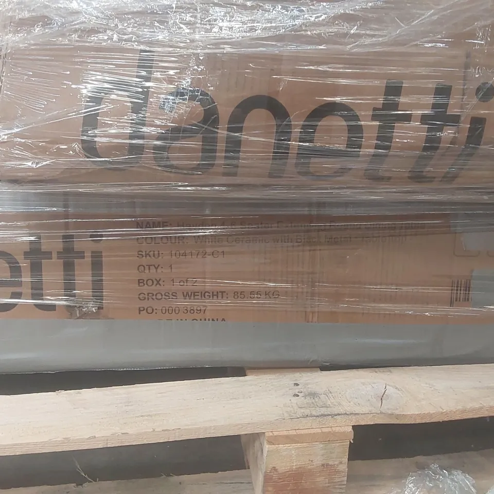 2x BOXES OF ASSORTED DANETTI SOFA PARTS, AND 1x BOX OF DANETTI TABLE PARTS - INCOMPLETE PARTS (2 PALLETS)