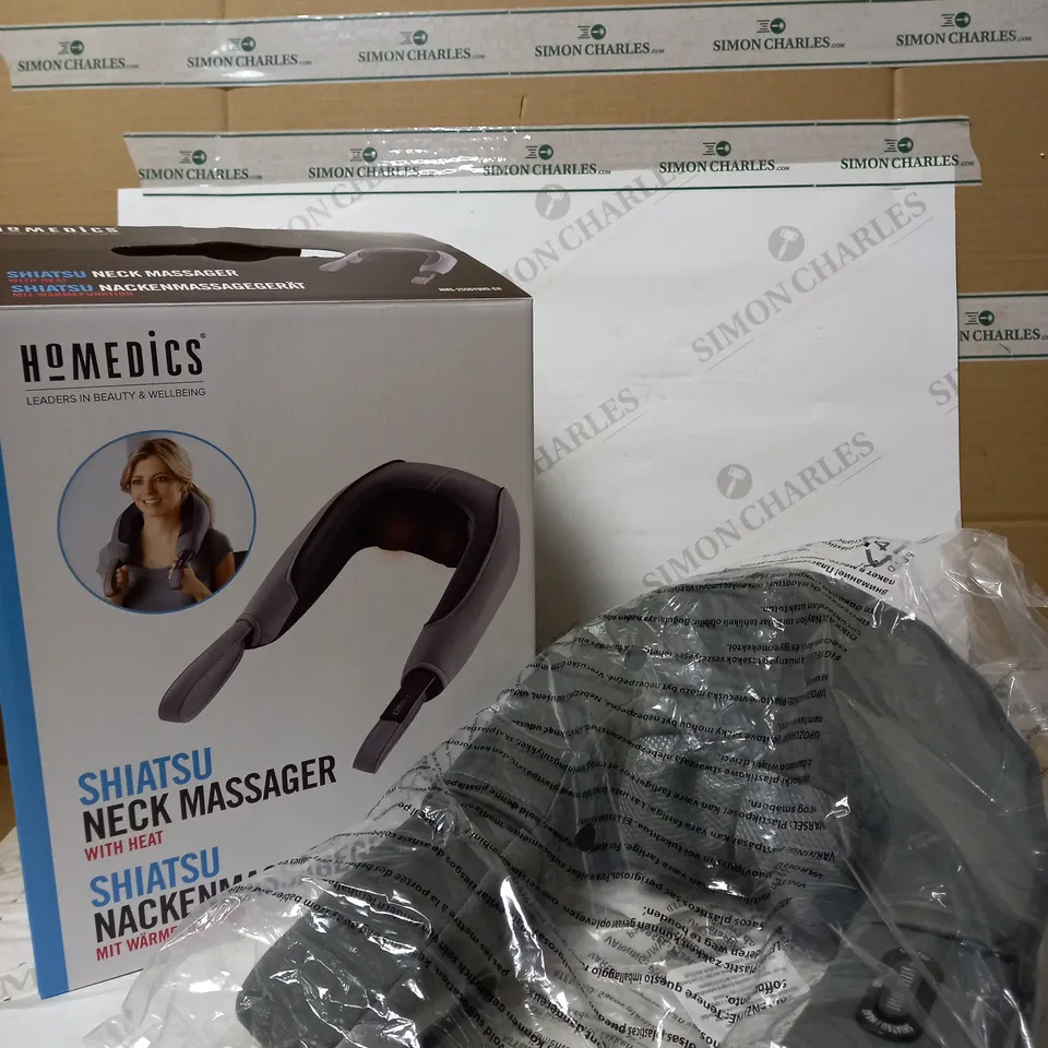 BOXED HOMEDICS SHIATSI NECK MASSAGER