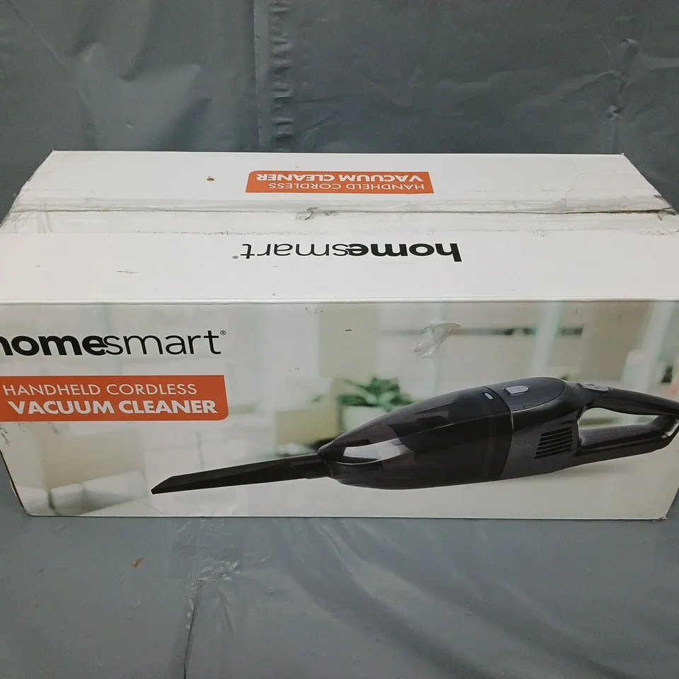 BOXED HOMESMART HANDHELD CORDLESS VACUUM CLEANER