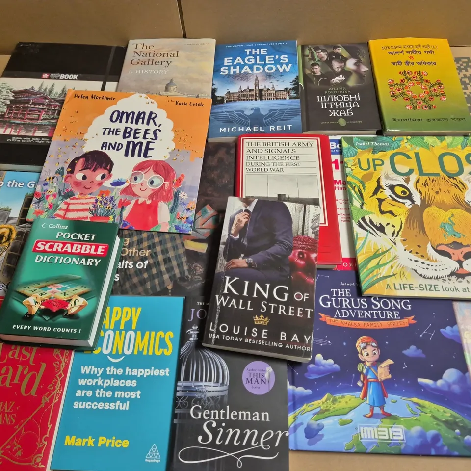 LARGE QUANTITY OF ASSORTED FICTION & NON-FICTION BOOKS WITH WORKS FROM LOUISE BAY, MICHAEL REIT, JOHN FERRIS, ETC - COLLECTION ONLY