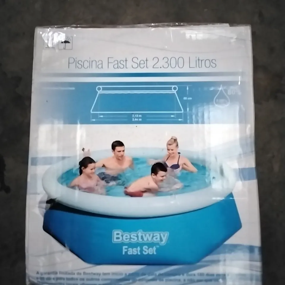 BOXED BESTWAY FAST SET CIRCULAR SWIMMING POOL FOR KIDS 