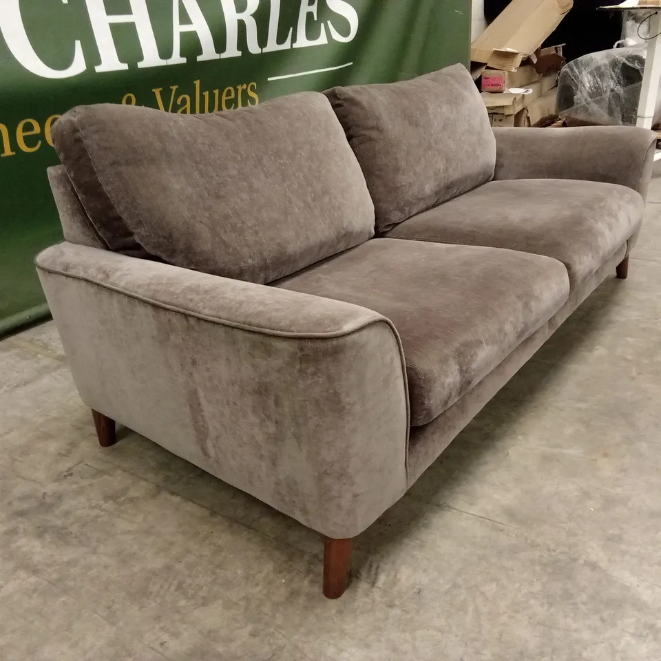 AIYANNA 3 SEATER SOFA - GREY