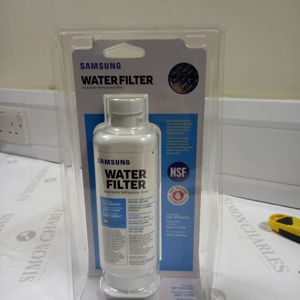 SAMSUNG WATER FILTER FOR FRDIGE