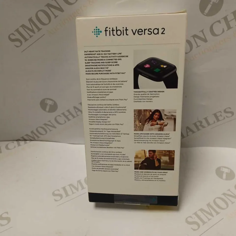 SEALED FITBIT VERSA 2 SMARTWATCH