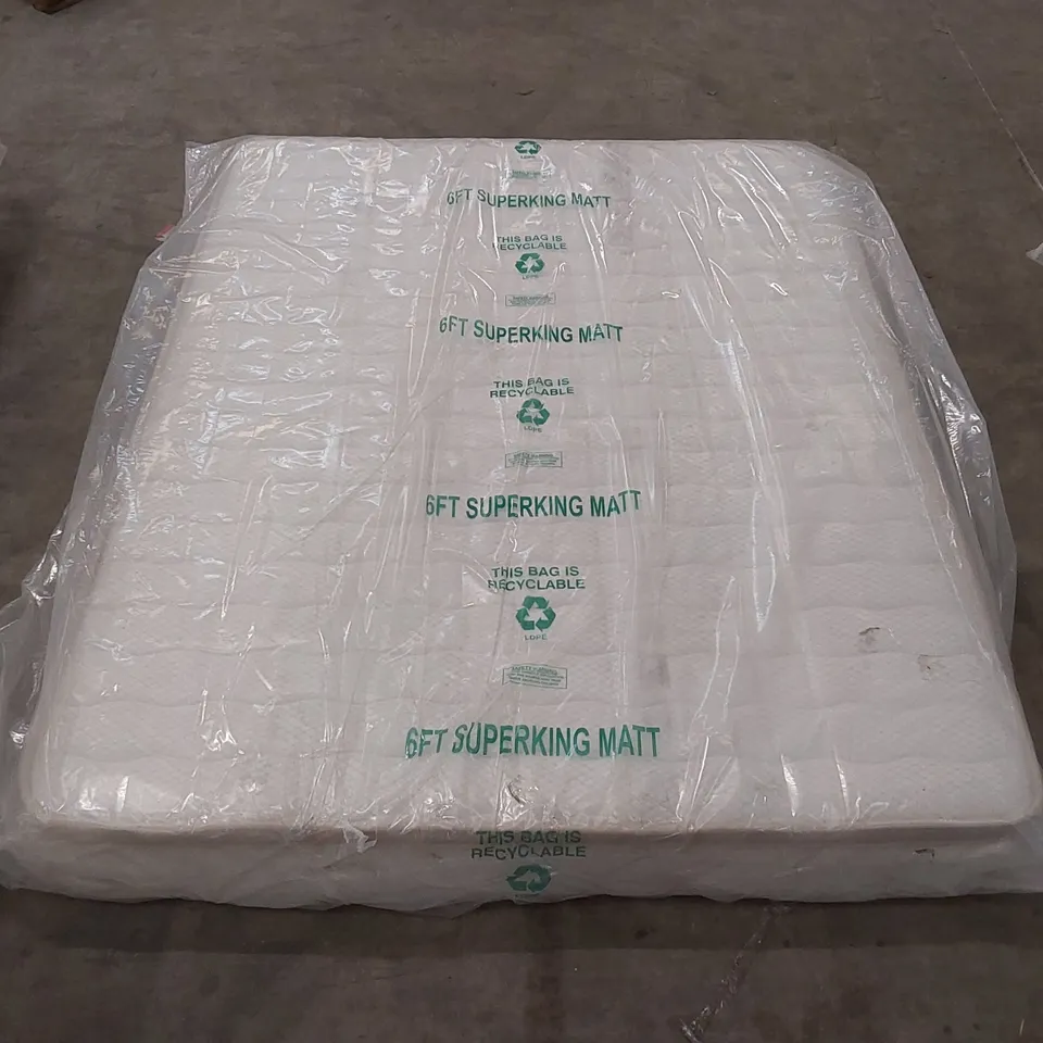 QUALITY BAGGED PILLOW - TOP POCKET SPRUNG 1000 SPRING KING SIZE MATTRESS