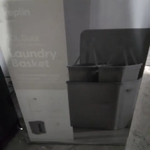 BOXED KEPLIN 150 LITRE DUAL LAUNDRY BASKET 