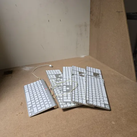 APPROXIMATELY 5 APPLE KEYBOARDS - MISSING KEYS
