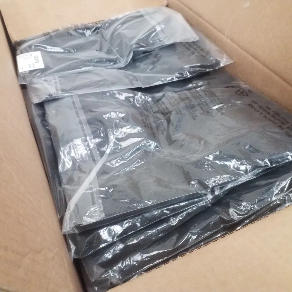BOX CONTAINING APPROXIMATELY 62 BRAND NEW SIMPLY BE BLACK ONE SHOULDER TOPS - SIZE 22