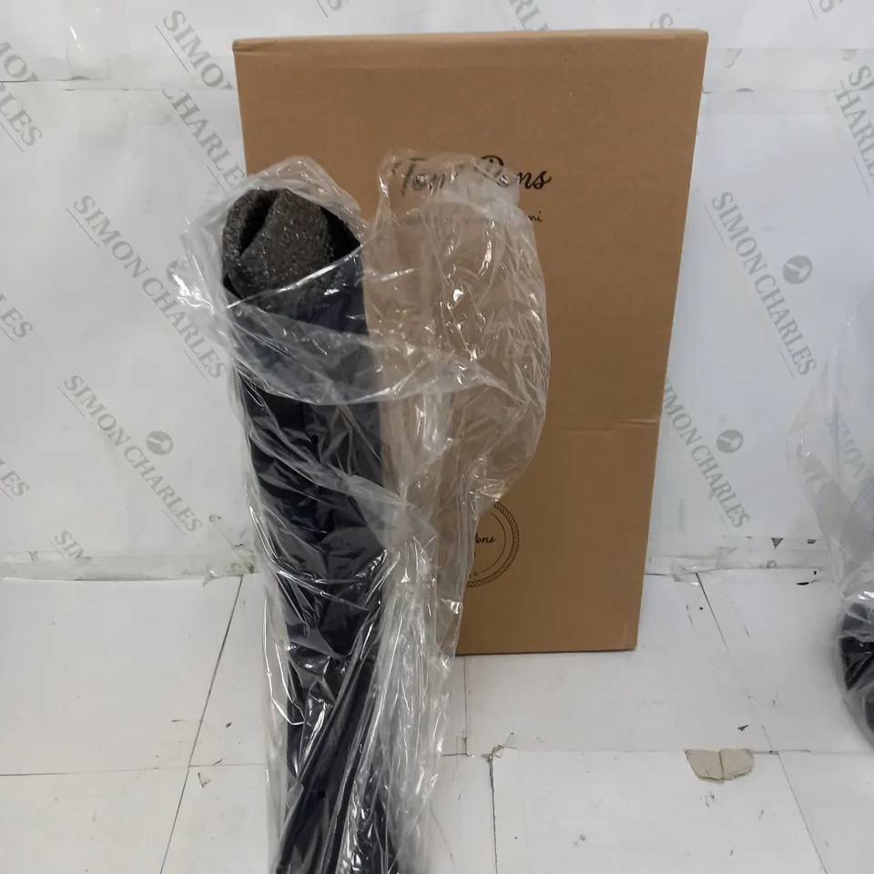 BOXED PAIR OF TONY PONS TIROL-SY HIGH BOOTS IN NAVY SIZE 39