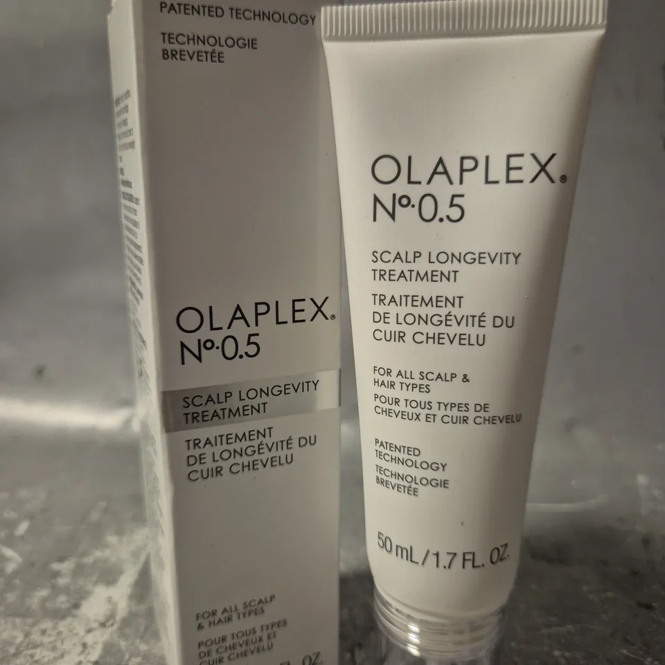 BOXED OLAPLEX NO 0.5 SCALP LONGEVITY TREATMENT