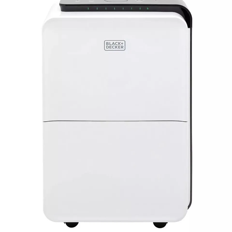 BOXED BLACK & DECKER 30L DEHUMIDIFIER, 24 HOUR TIMER, 4L WATER TANK, WHITE,  BXEH60008GB RRP £250