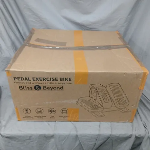 BOXED BLISS & BEYOND PEDAL EXERCISE BIKE