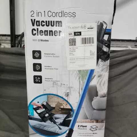 KEPLIN 2-IN-1 CORDLESS VACUUM CLEANER 