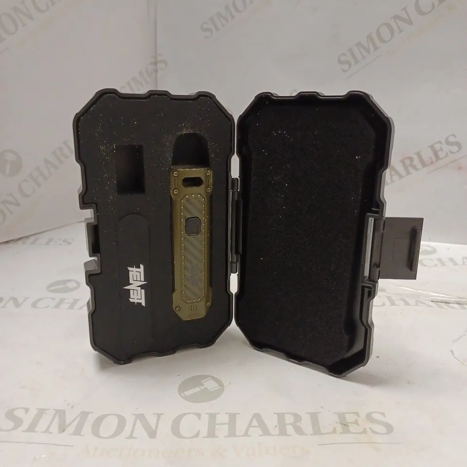 BOXED TENET CALIBURN POD SYSTEM - OLIVE GREEN. 