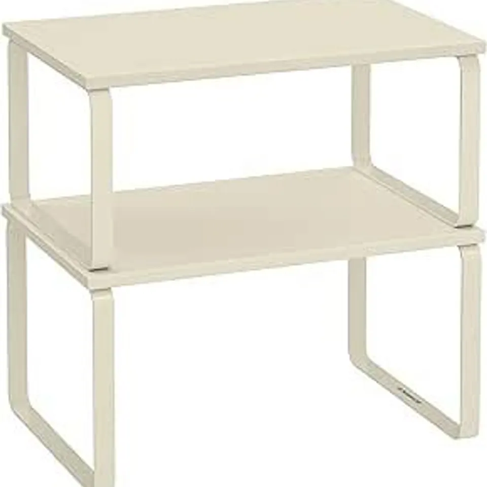 BOXED SONGMICS BAMBOO SPICE RACKS, SET OF 2 3 TIER EXPANDABLE SPICE RACK