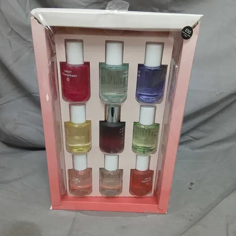 M&S 9 X 30ML FRAGRANCE GIFT SET - ASSORTED SCENTS