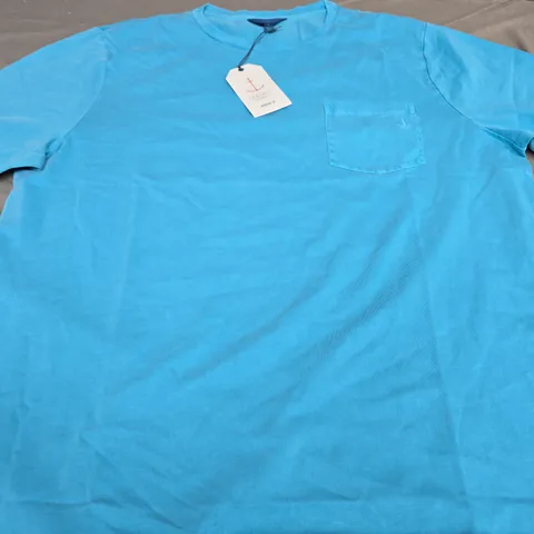SEASALT CORNWALL MENS CARRECK TEE - SIZE LARGE